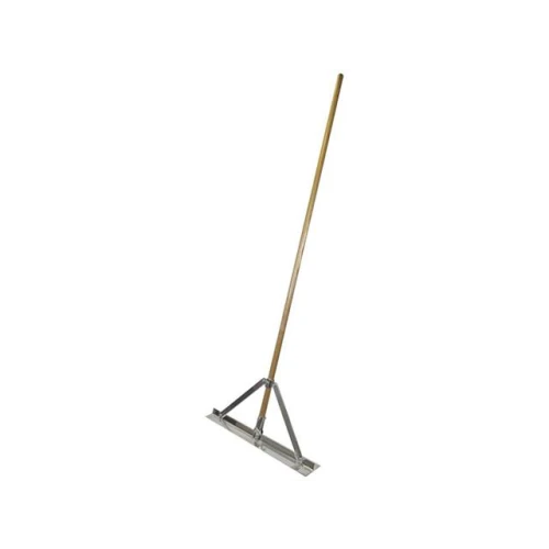 Faithfull Aluminium Builder's Spazzle with Wooden Handle