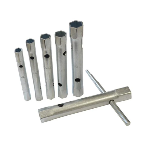 Faithfull Box Spanner Set 6 Piece 8-19mm + Tommy Bar