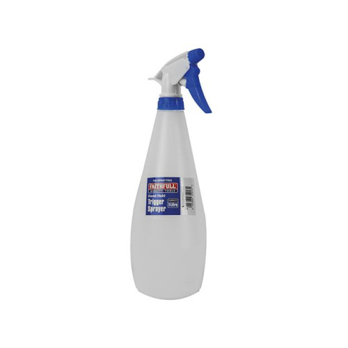 Faithfull Hand Held Trigger Spray Bottle 1 litre