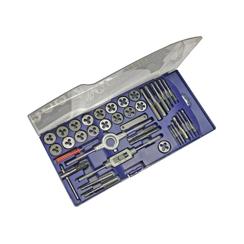 Faithfull Metric Tap & Die Set Carbon Steel (39-Piece)
