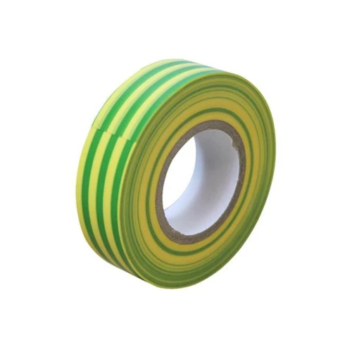 Faithfull PVC Electricial Tape 19mm x 20m Green / Yellow