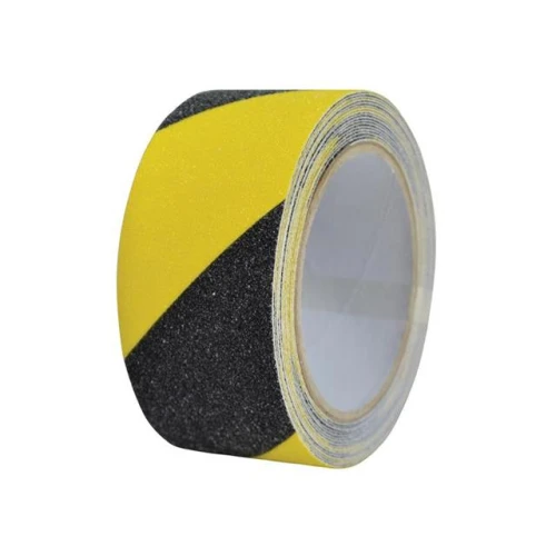 Faithfull Anti-Slip Tape Self Adhesive 50mm x 5m Black / Yellow