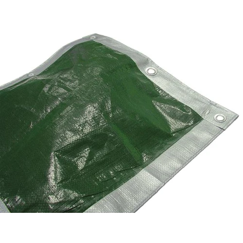 Faithfull Tarpaulin Green / Silver 3.6m x 2.7m (12ft x 9ft)