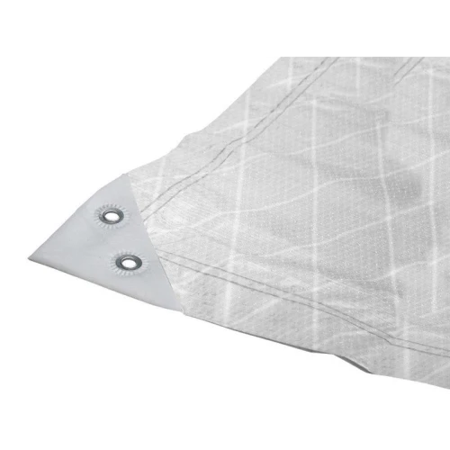 Faithfull Tough-Tarp Tarpaulin White 8 x 5m