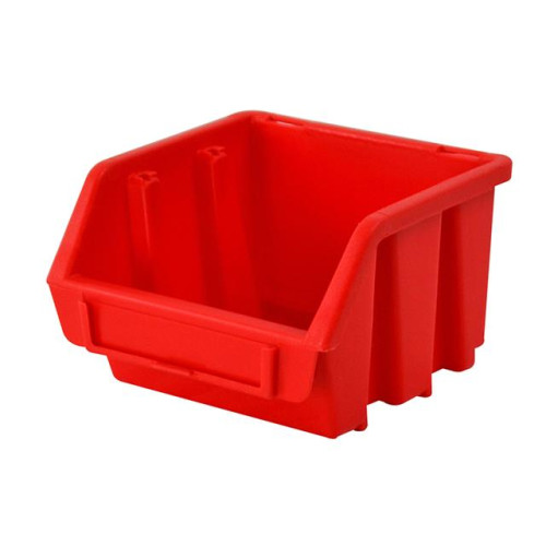 Faithfull Interlocking Storage Bin Size 1 Red 116 x 112 x 75mm