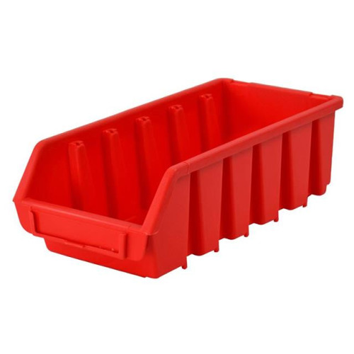 Faithfull Interlocking Storage Bin Size 2L Red 116 x 212 x 75mm
