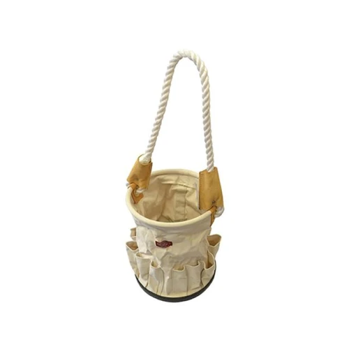 Faithfull Canvas Tool Bucket With Rope Handle