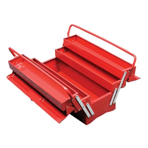 Faithfull Metal Cantilever Tool Box 49cm (19in) 5 Tray