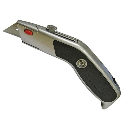 Faithfull Trimming Knife Angled Head Retractable Blade