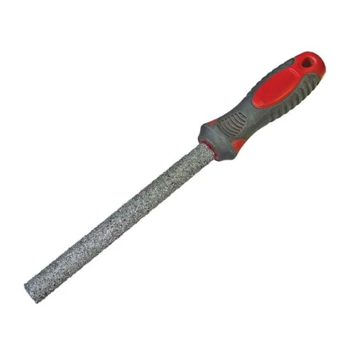 Faithfull Carbide Tile File Half Round 150mm Soft Grip