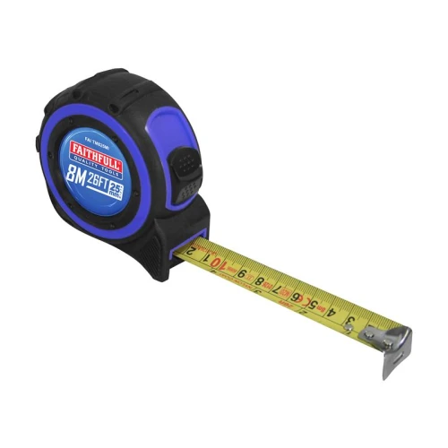 Faithfull Trade Tape Measure 8m/26ft (Width 25mm)