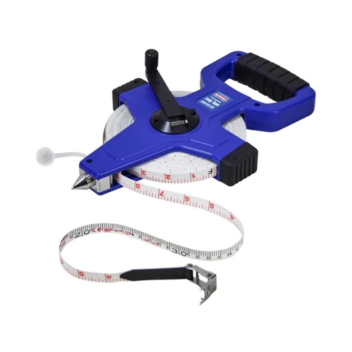 Faithfull Fibreglass Open Long Tape 30m/100ft (Width 13mm)