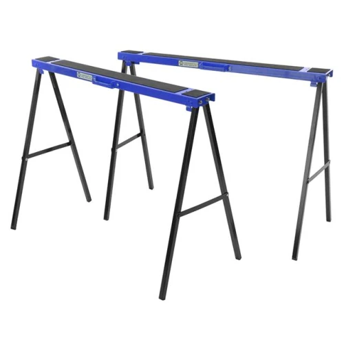 Faithfull Steel Trestles(Set 2) Height 78cm x Length 100cm x Width 10cm