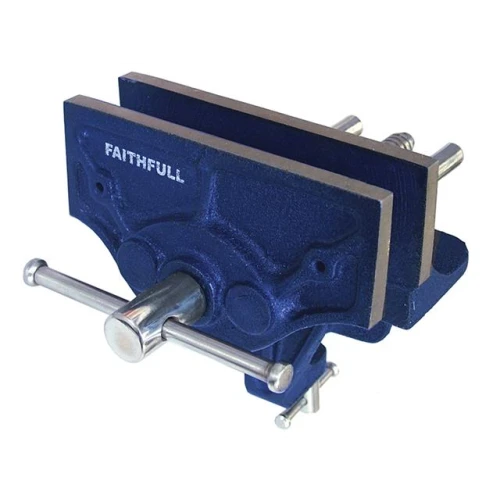 Faithfull Home Woodwork Vice 150mm (6in) - with Integrated Clam