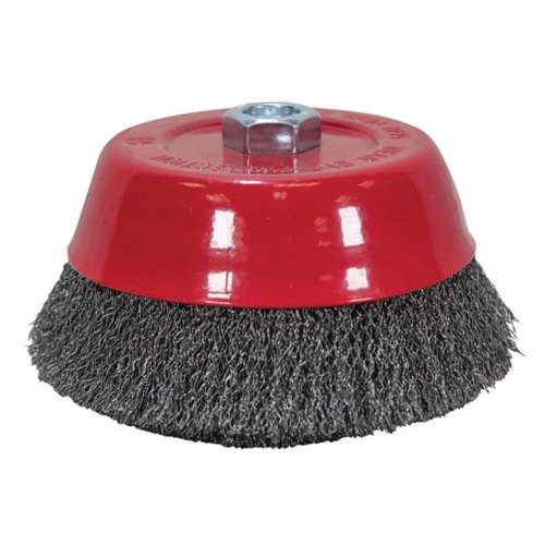 Faithfull Wire Cup Brush 125 x M14 x 2 0.30mm