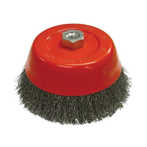 Faithfull Wire Cup Brush 150 x M14 x 2 0.30mm