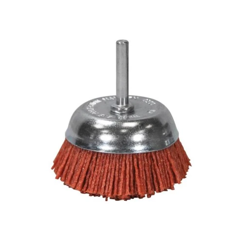 Faithfull Nylon Wheels Cup Brush 65 x 6mm Shank