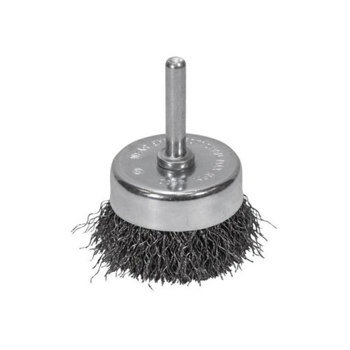 Faithfull Wire Cup Brush 50 x 6mm Shank 0.30mm