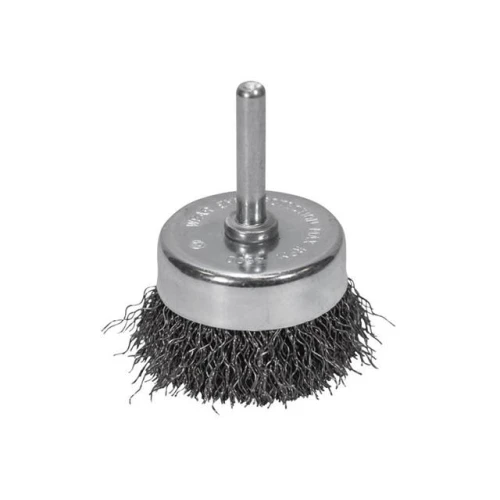 Faithfull Wire Cup Brush 50 x 6mm Shank 0.30mm