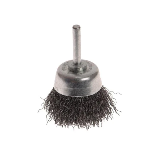 Faithfull Wire Brush Shaft Mounted 50 x 20mm 0.30mm