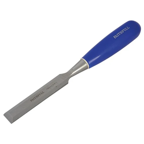 Faithfull Bevel Edge Chisel Blue Grip19mm (3/4 in)