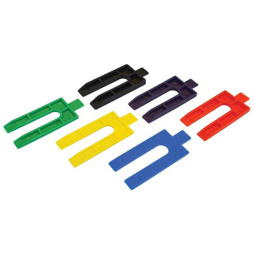 Faithfull plastic Packing Wedges (100)