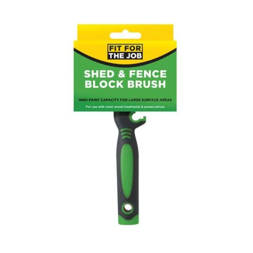 SHED & FENCE BLOCK BRUSH