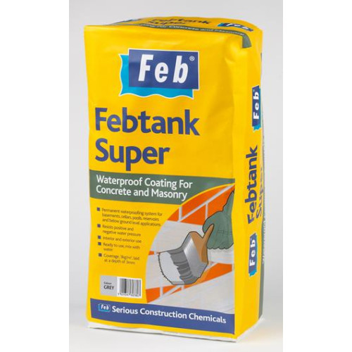 FEBTANK SUPER BUCKET GREY 20KG