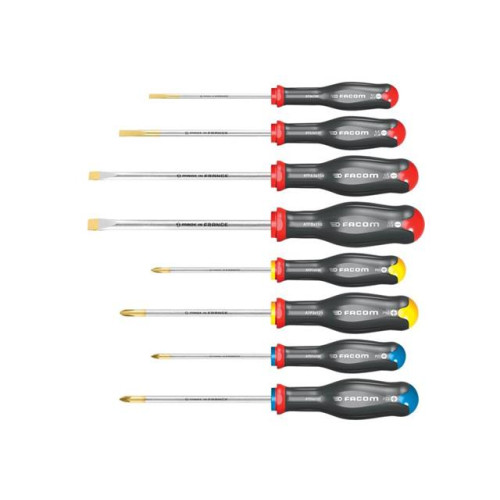 Facom ProtwistÂ® Screwdriver Set, 8 Piece