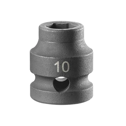 Facom 6-Point Stubby Impact Socket 1/2in Drive 10mm