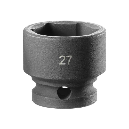 Facom 6-Point Stubby Impact Socket 1/2in Drive 27mm