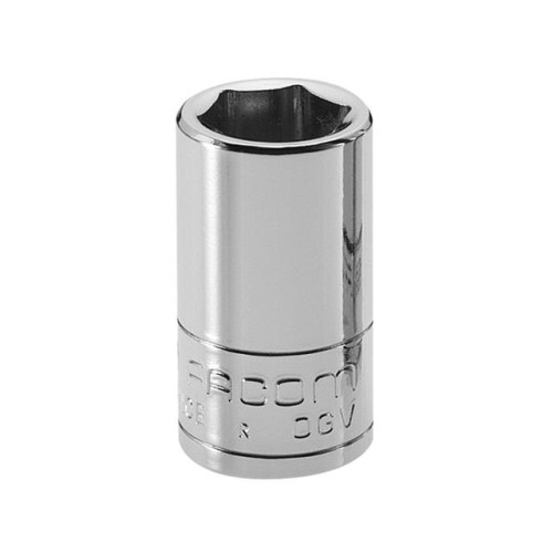 Facom Hexagon R.8 Socket 1/4in Drive 8mm