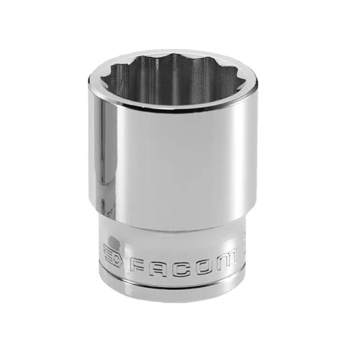 Facom Bi-Hexagon Socket 1/2in Drive 10mm