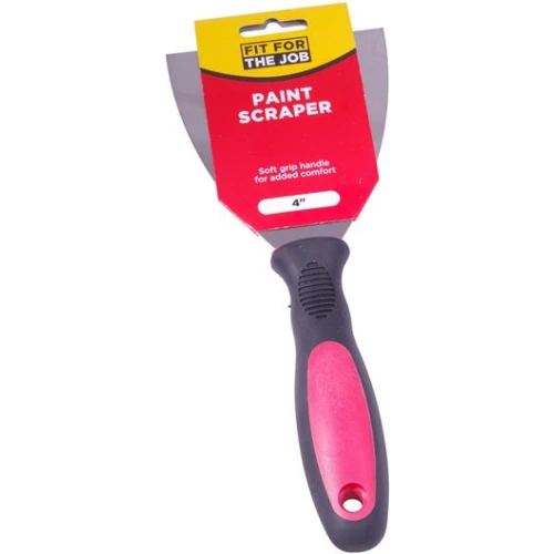 SOFT GRIP PAINT SCRAPERS 100mm - 4"
