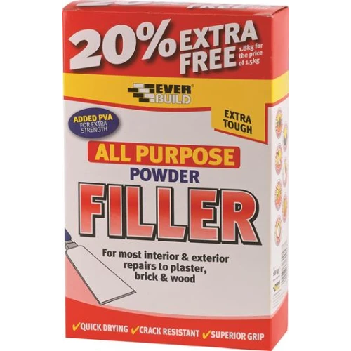 POWDER FILLER WITH 20% FREE 1.5KG