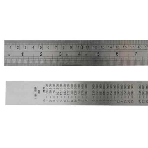 Fisher F39ME Steel Rule 1 Metre / 39in