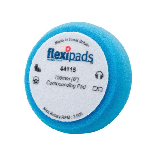 Flexipads Blue Compounding / Polishing Foam 150 x 50mm VELCRO® Brand