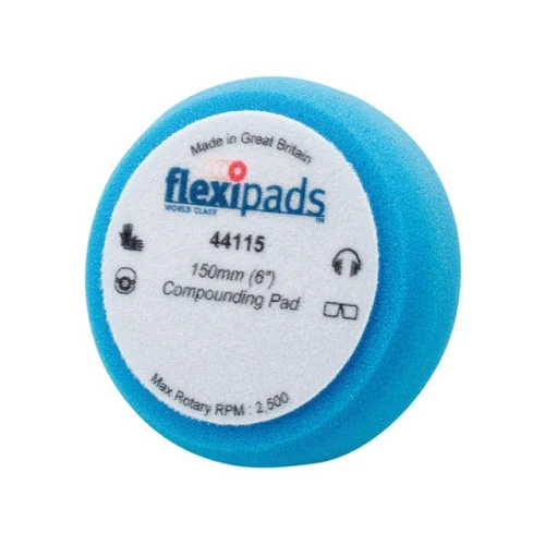 Flexipads Blue Compounding / Polishing Foam 150 x 50mm VELCRO&Acirc;&reg; Brand
