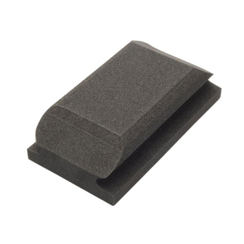 Flexipads Hand Sanding Block Shaped Black 70 x 125mm