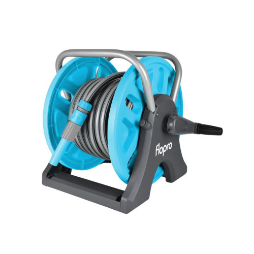 Flopro NeverKink EasyReel Complete Hose Reel Set 25m