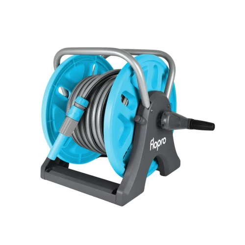 Flopro NeverKink EasyReel Complete Hose Reel Set 25m