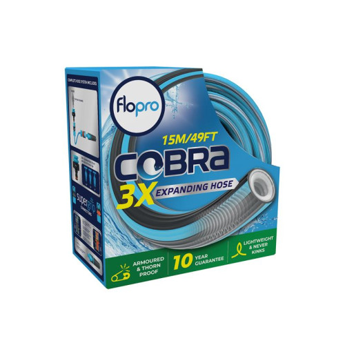 Flopro Cobra Expanding Hose Set 15m