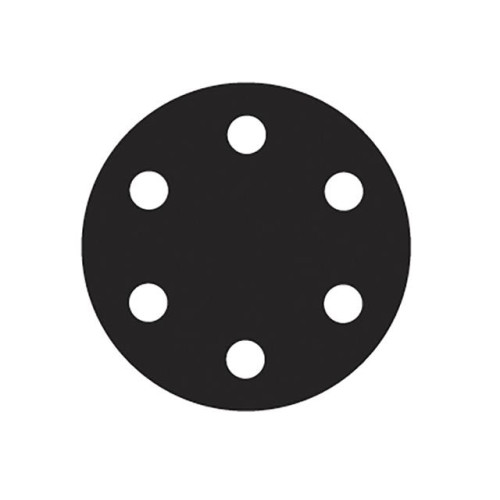 Flexovit Hook & Loop Sanding Discs 150mm Fine 120g (Pack of 6)