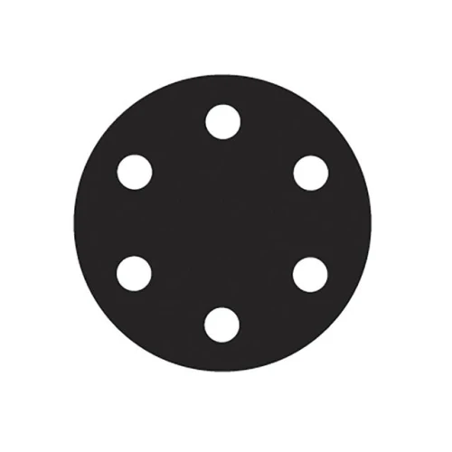 Flexovit Hook & Loop Sanding Discs 150mm Medium 80g (Pack of 6)