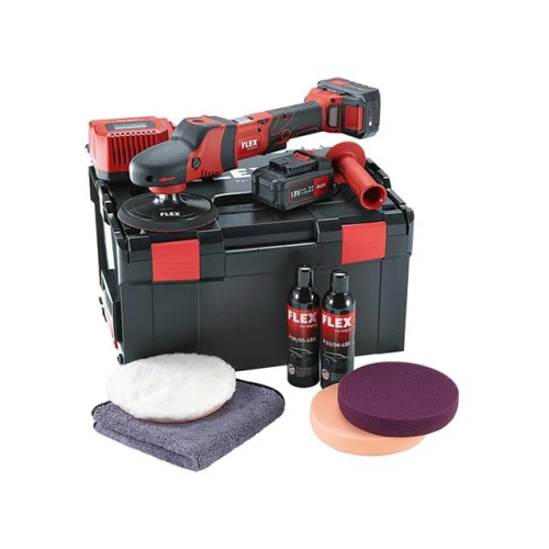 Flex Power Tools Cordless Rotary Polisher 150mm 18V 2 x 5.0Ah Li-ion