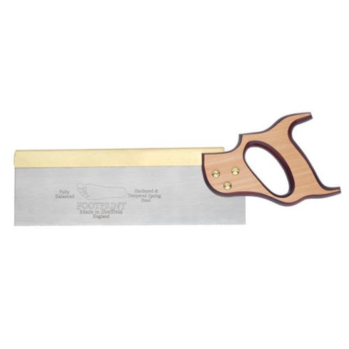 Footprint 256 Brass Back Tenon Saw 250mm (10 in)