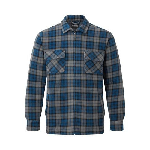 Fort Portman Shacket Navy Blue