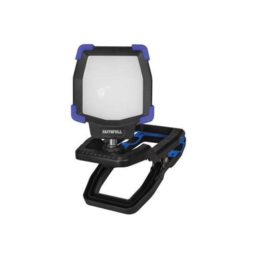 Faithfull Rechargeable Clip Light 30W