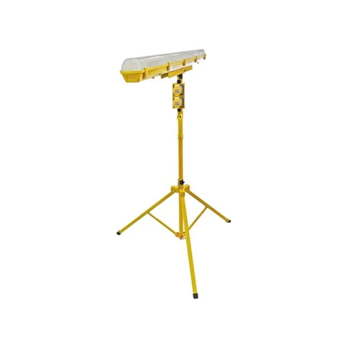 Faithfull LED Plasterer's Tripod Light 5ft 4050 Lumens 110V