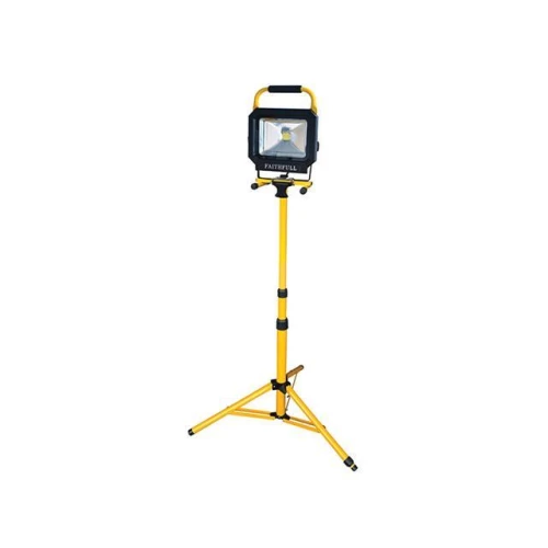 Faithfull COB LED Single Pod Tripod Sitelight 2100 Lumen 30 Watt 240 Volt